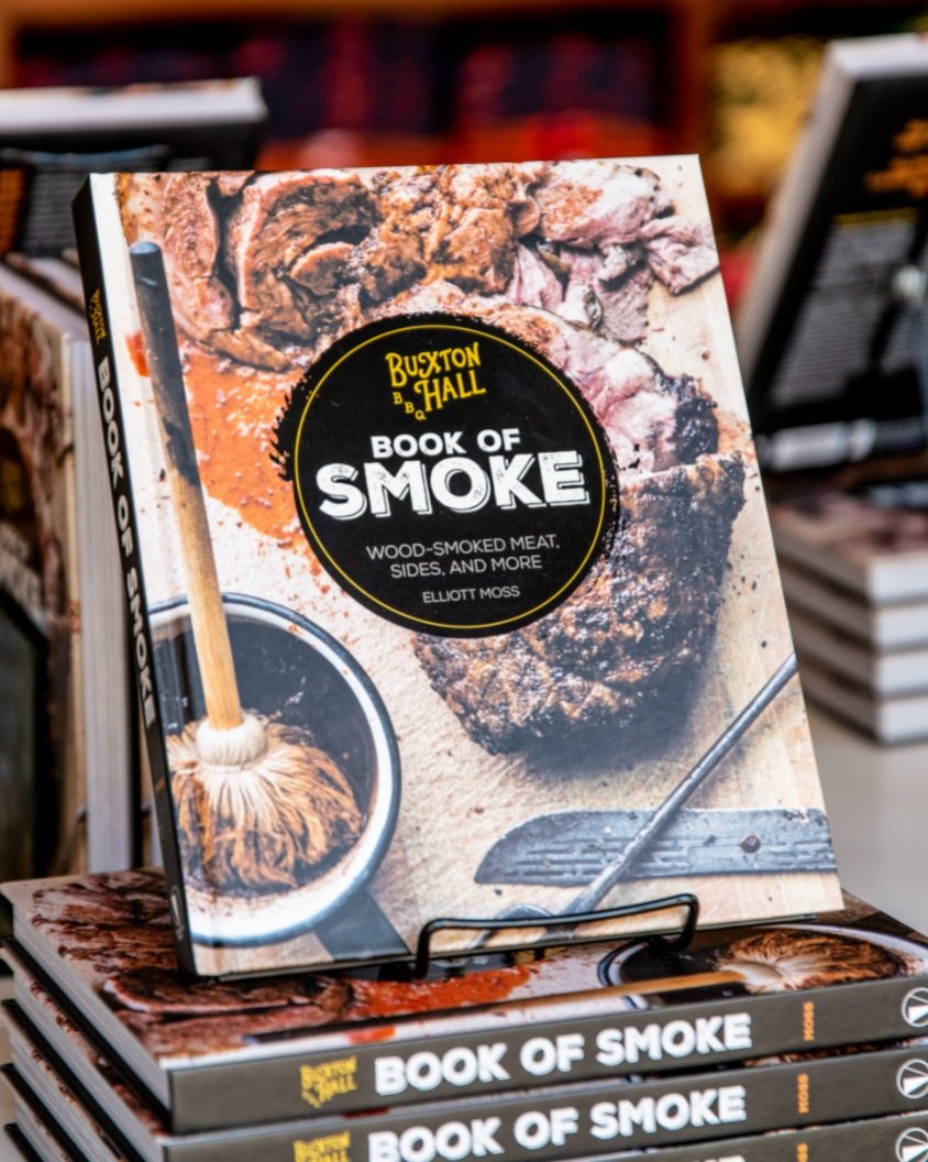 Buxton Hall Barbecue Book of Smoke - Photo by Mia Yakel